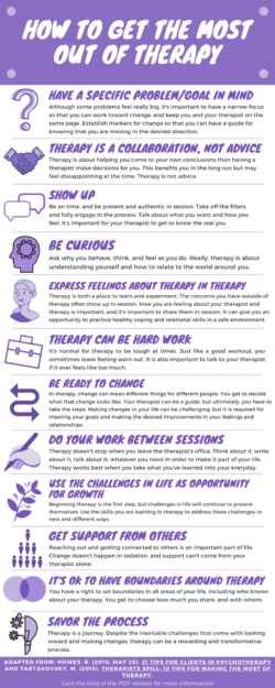 How to Get the Most Out of Therapy Guide