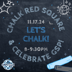 Let's Chalk | 11.17.24 | Red Square | 8:00-9:30PM