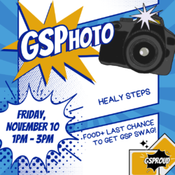 GSPhoto | Friday November 10th 1-3PM | Healy Steps
